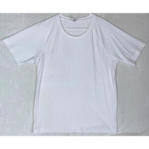 Alo Men’s Triumph Crew Neck Tee Short Sleeve WHITE  Size Small READ
